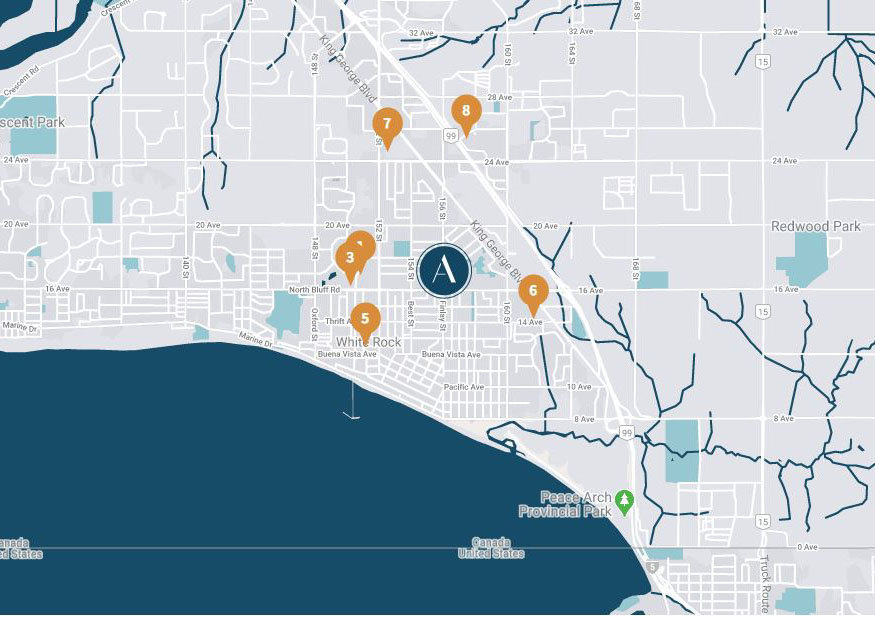Altus White Rock location map 1