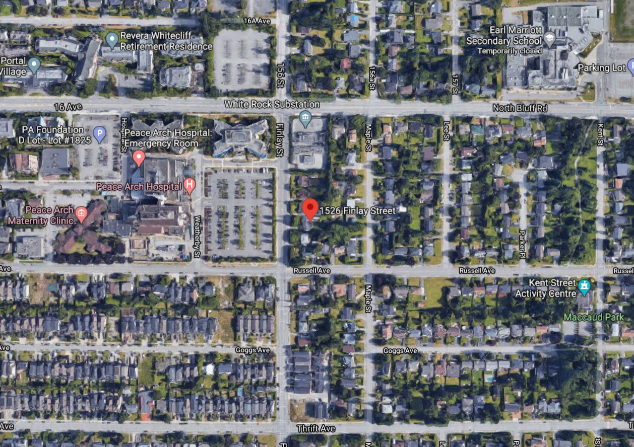 Altus White Rock location map 2