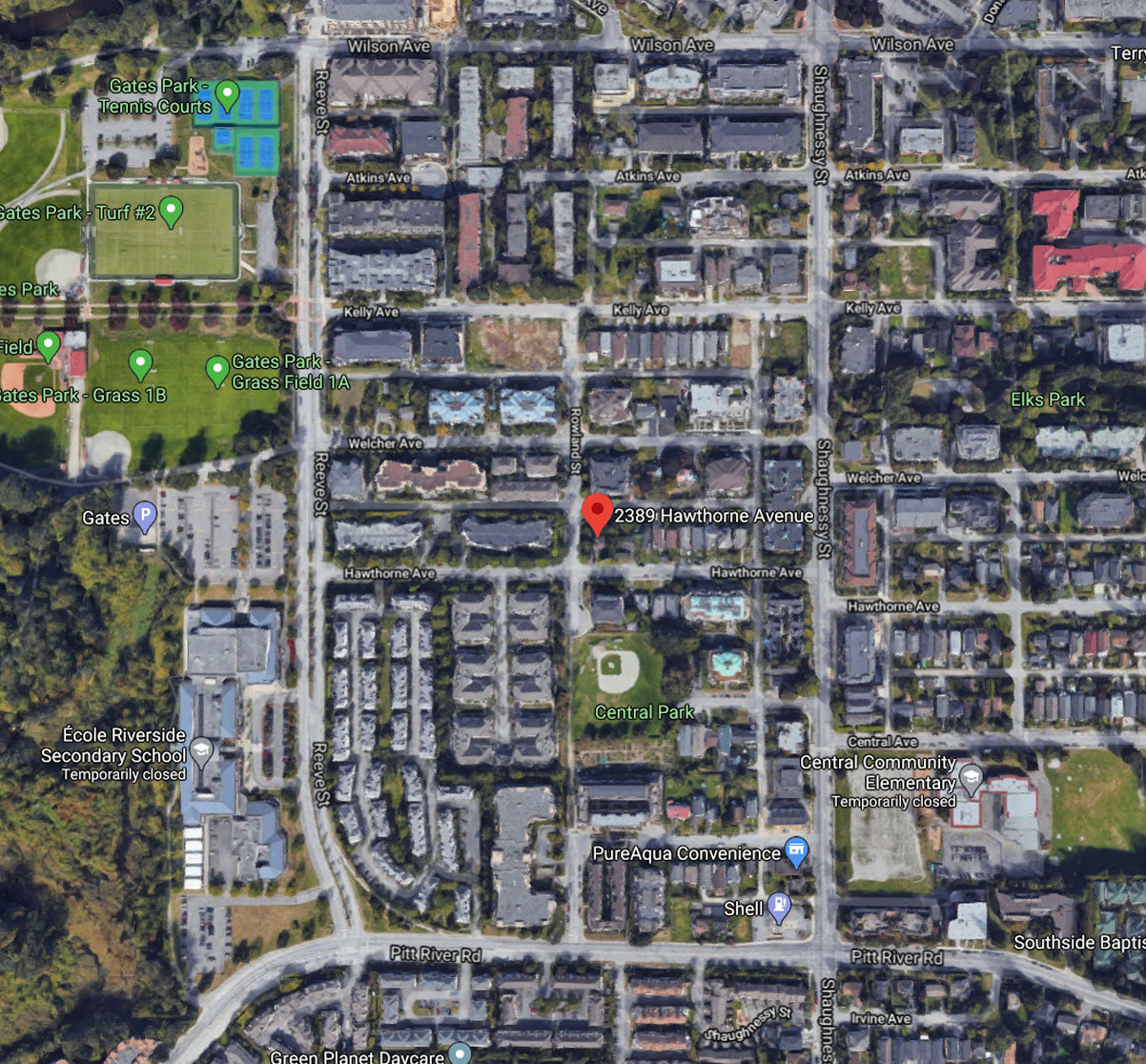 The Ambrose location map 2