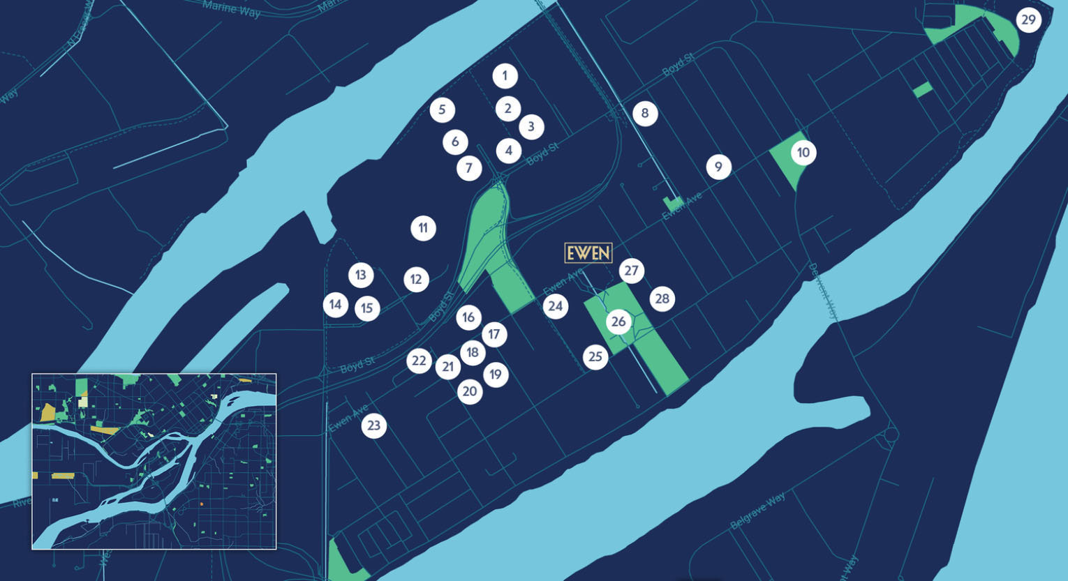 Ewen location map 1