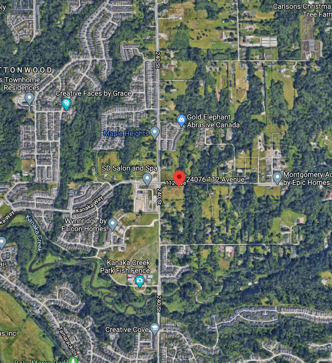 Creekside location map 2