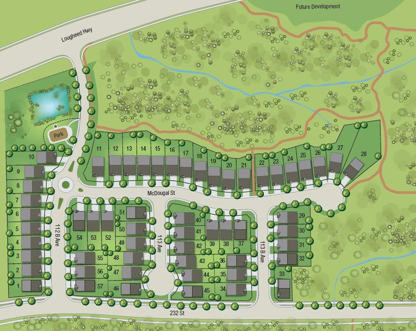 Roslyn Ridge location map 1