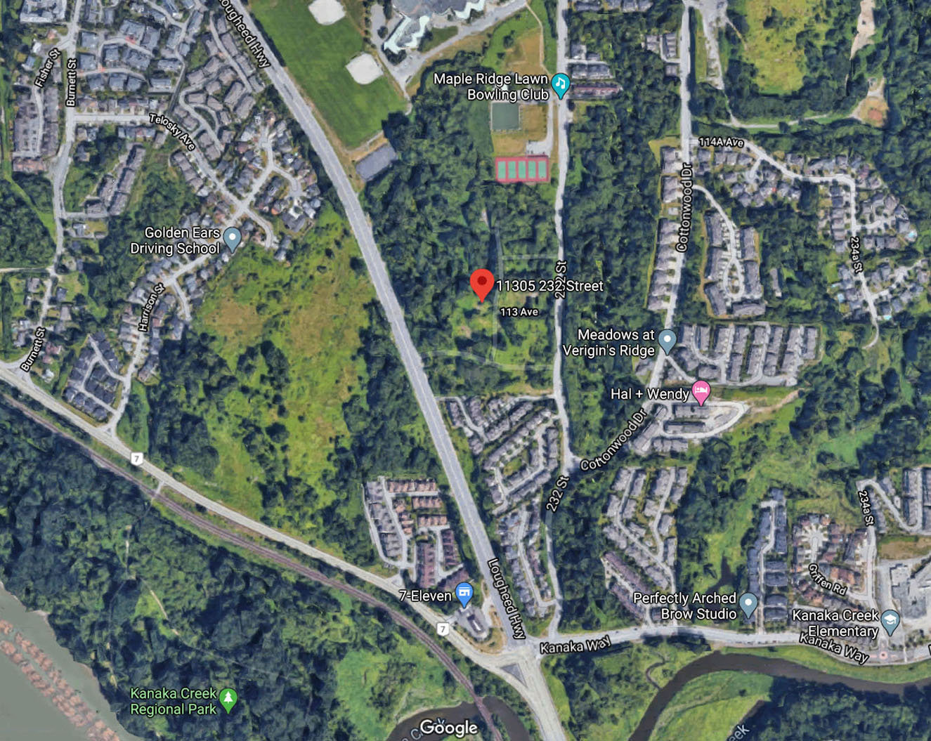 Roslyn Ridge location map 2