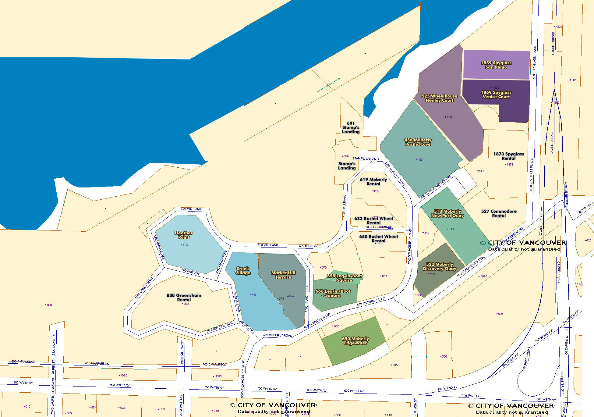 Heather Point location map 2