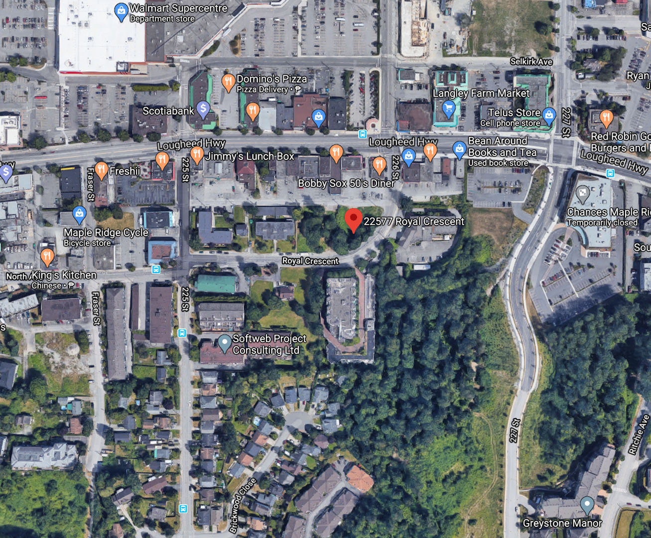 The Crest location map 2