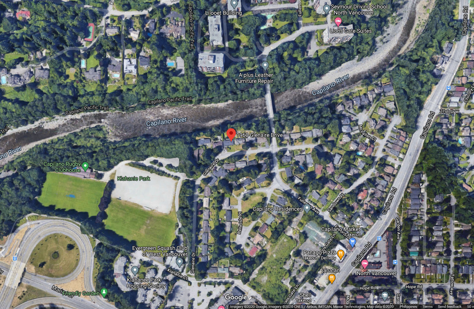 Holland Row location map 2
