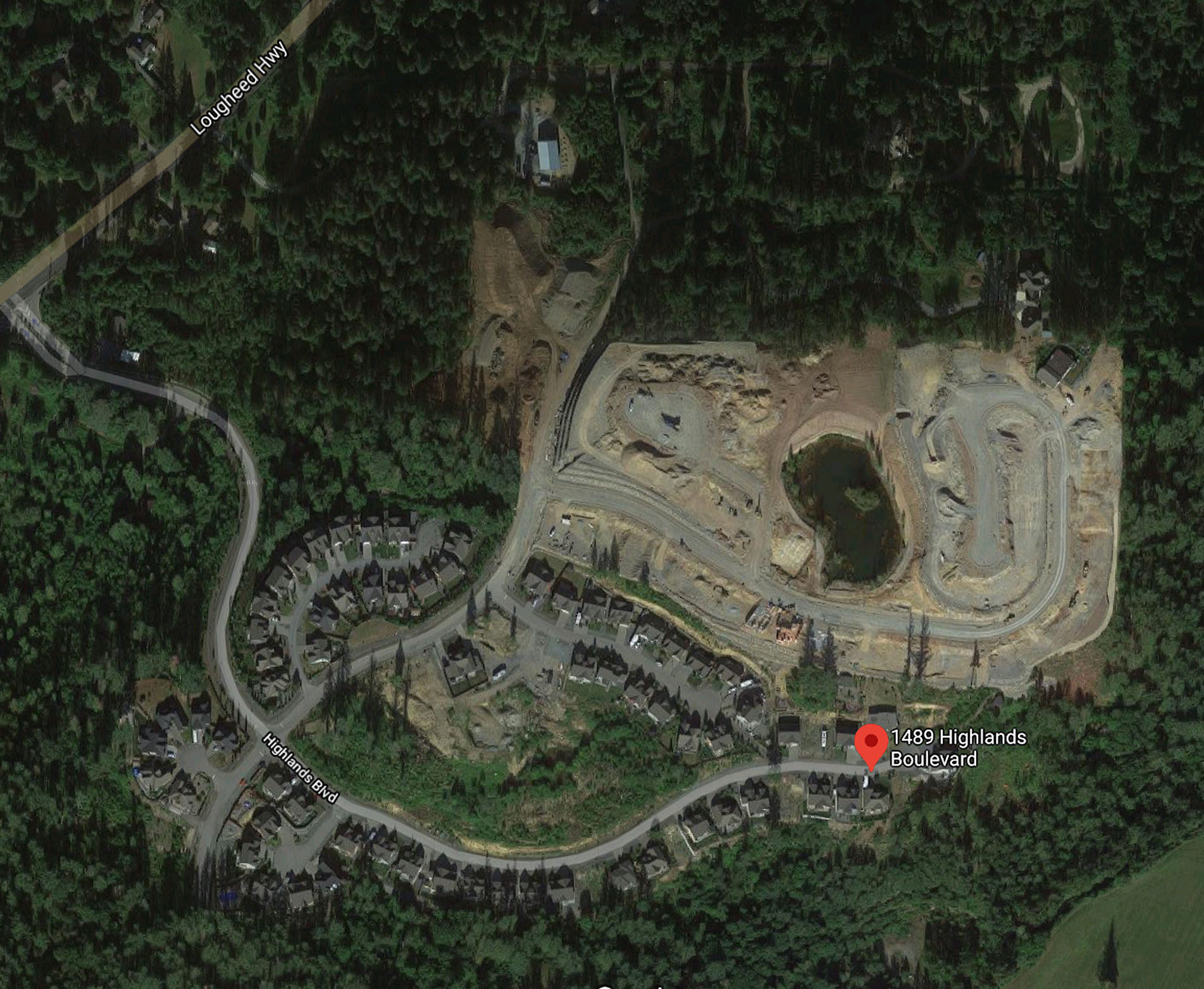 Harrison Highlands location map 2