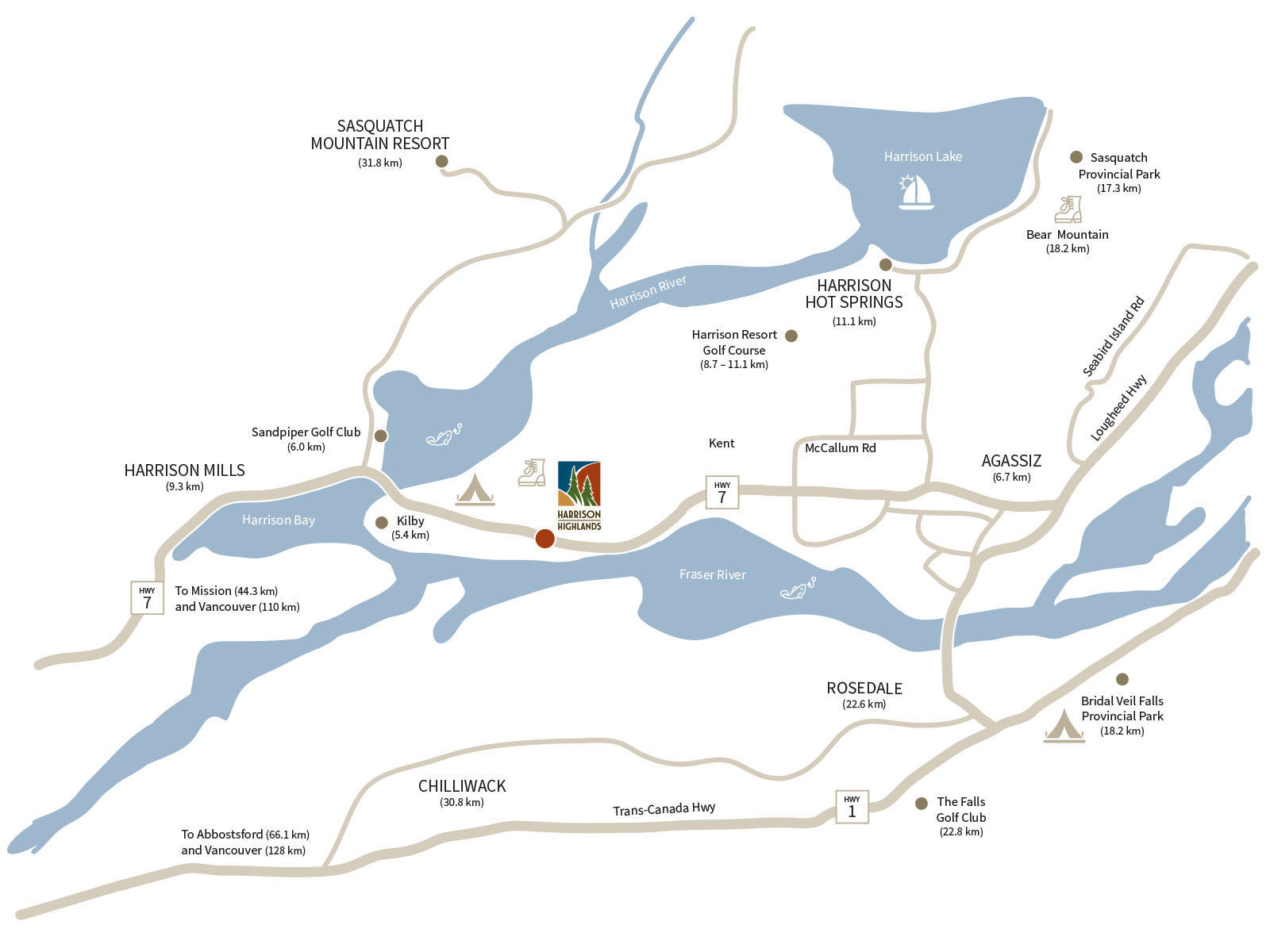 Harrison Highlands location map 3