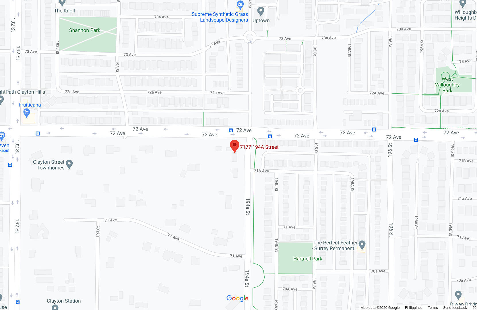 Aloha Estates location map 3