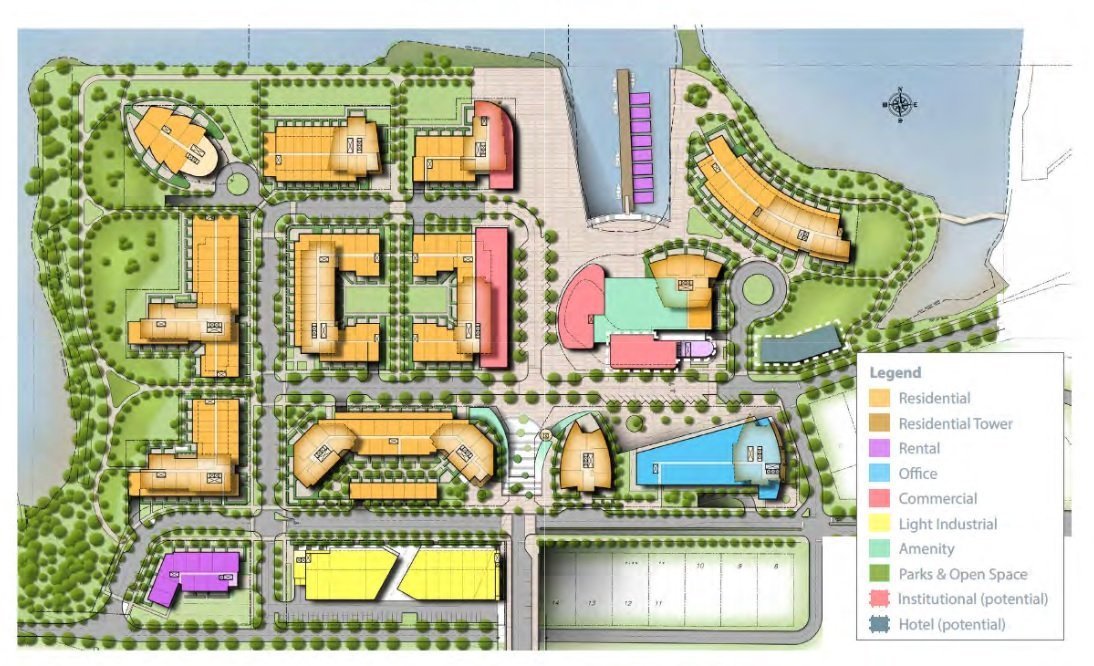 Flavelle Oceanfront Development location map 1