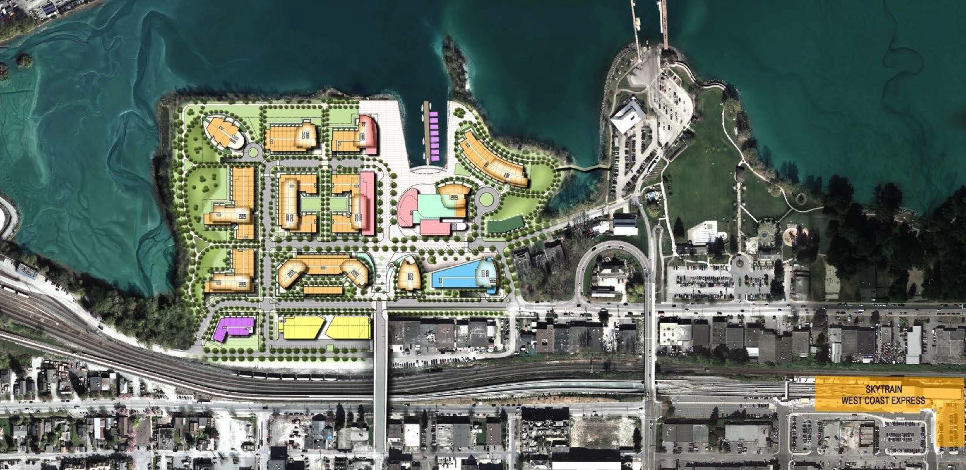 Flavelle Oceanfront Development location map 2