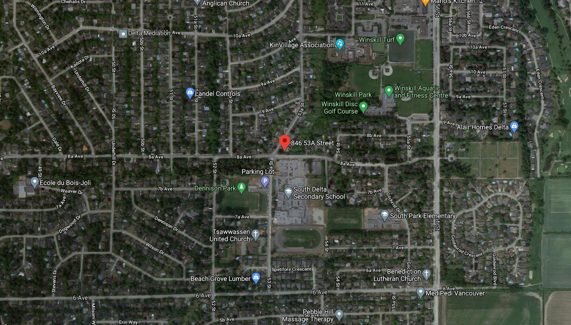 South Grove location map 2