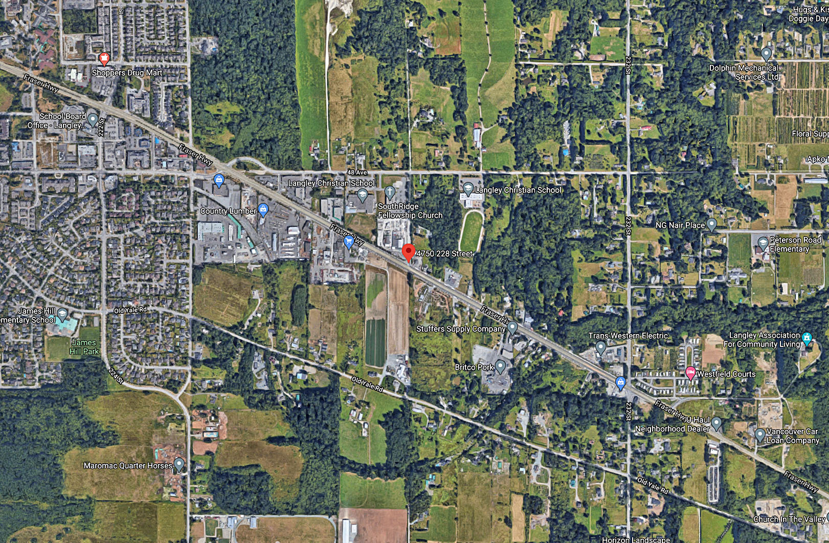 Denby location map 2