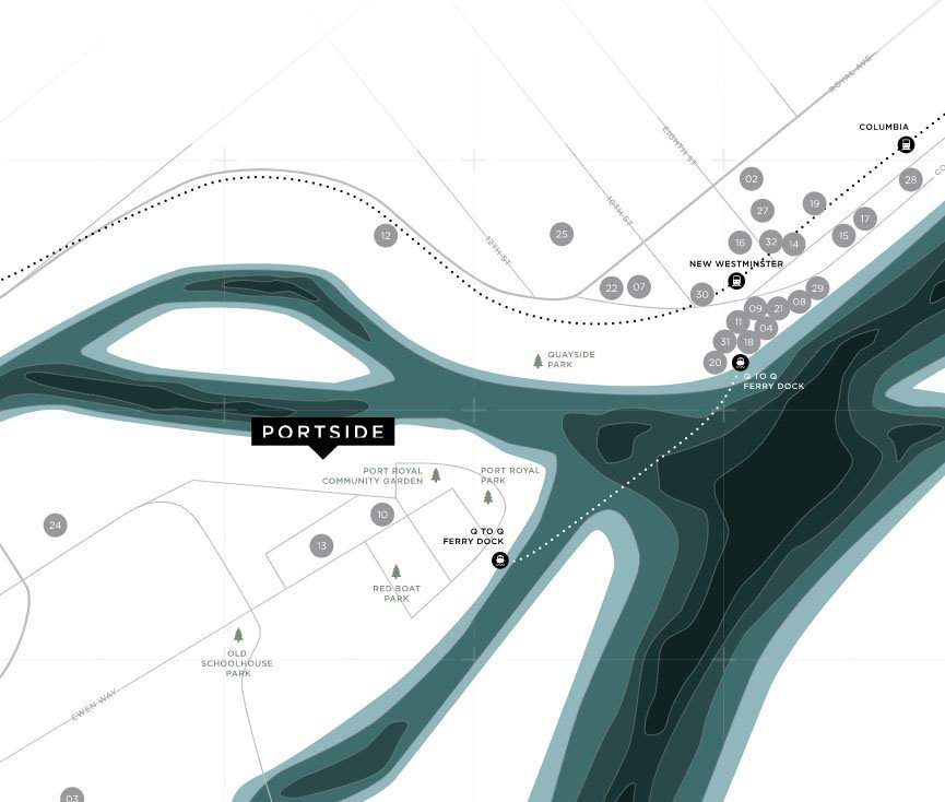 Portside location map 2
