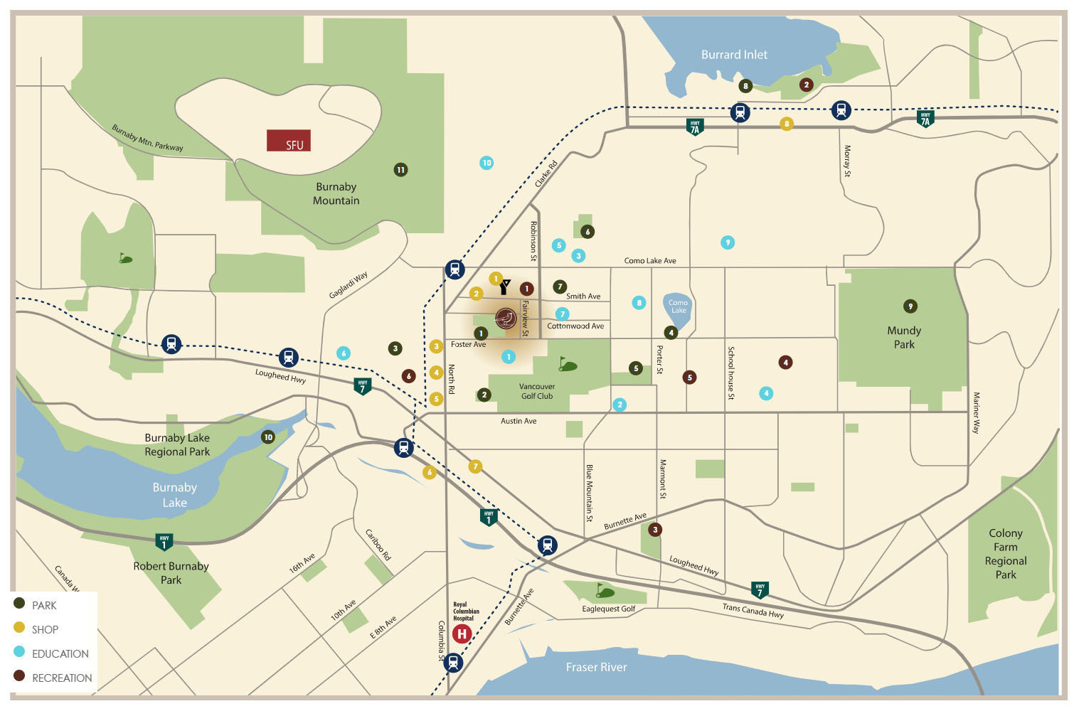 Avana location map 3