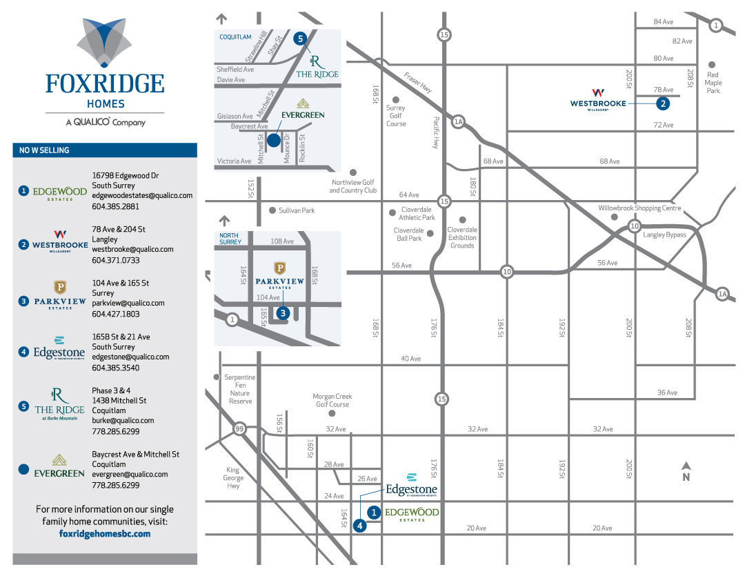 Edgestone at Grandview Heights location map 1