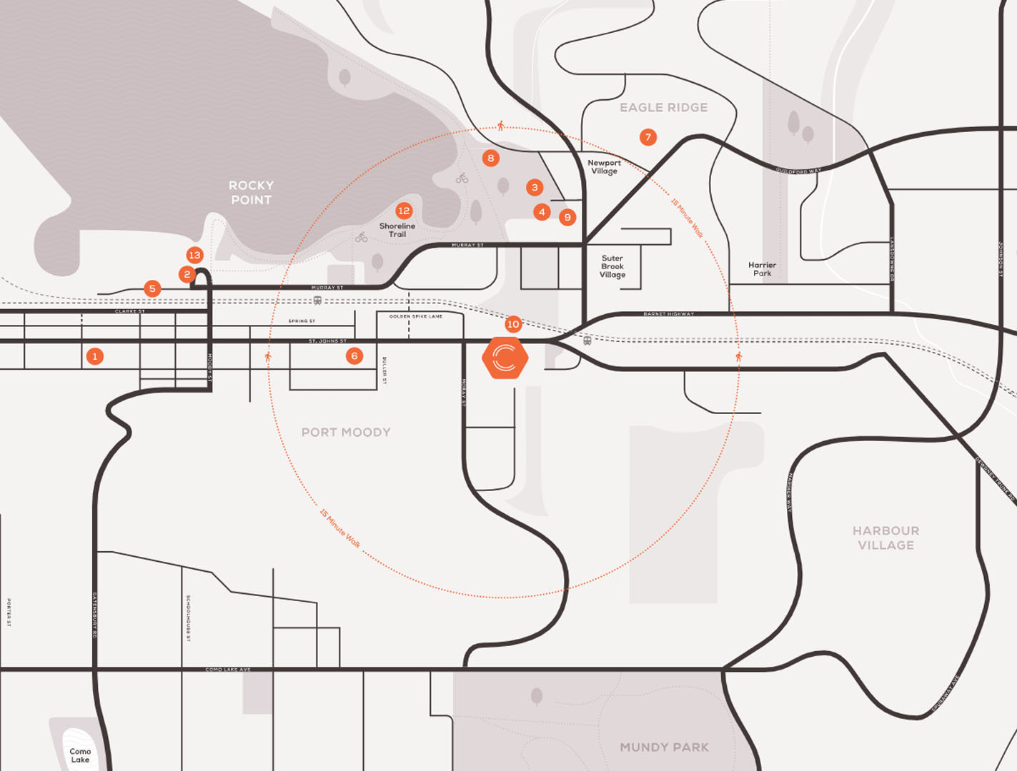Clyde location map 2
