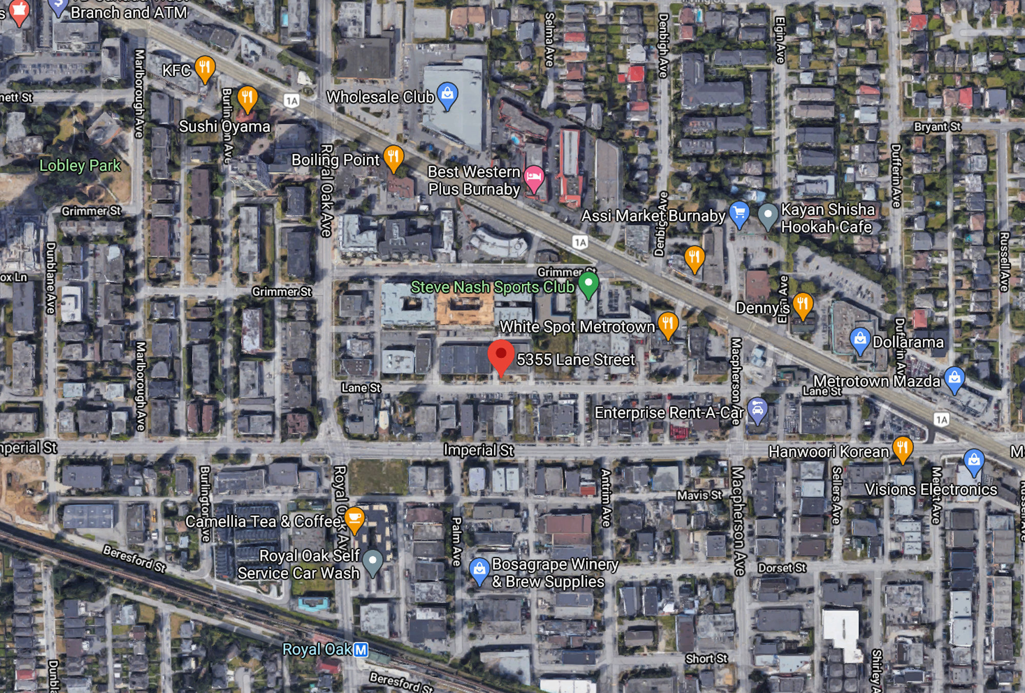 Eternity location map 2
