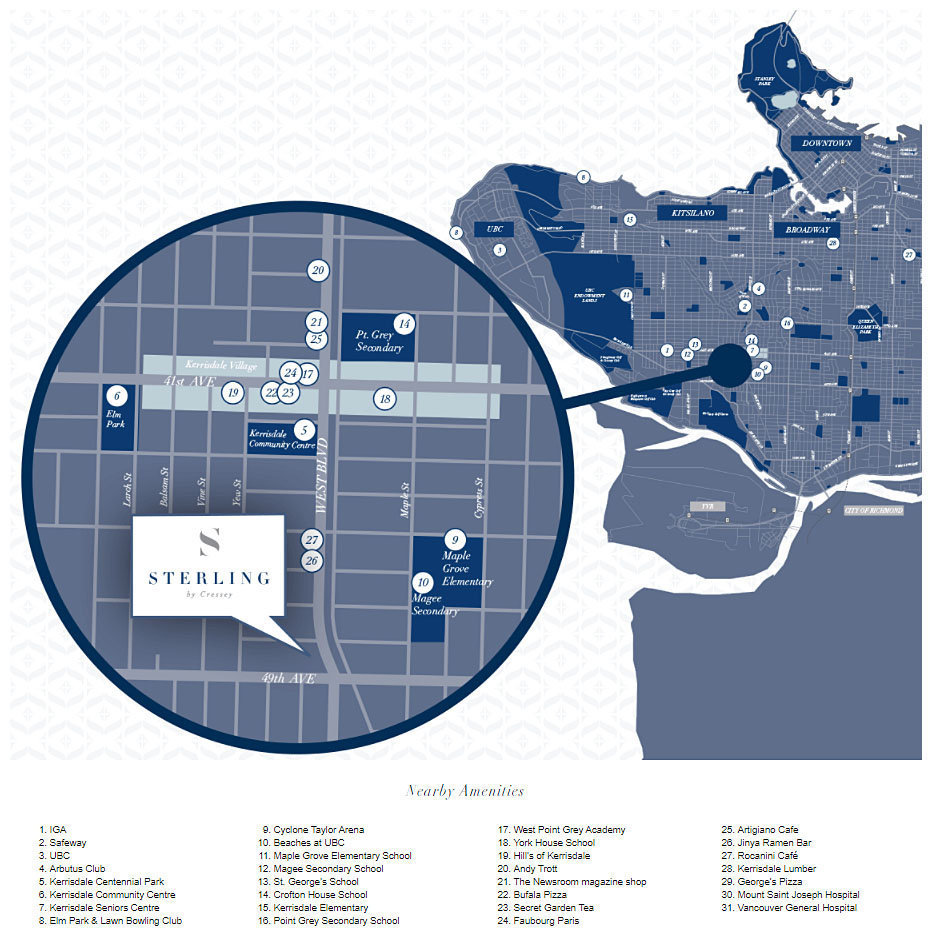 Sterling by Cressey location map 1