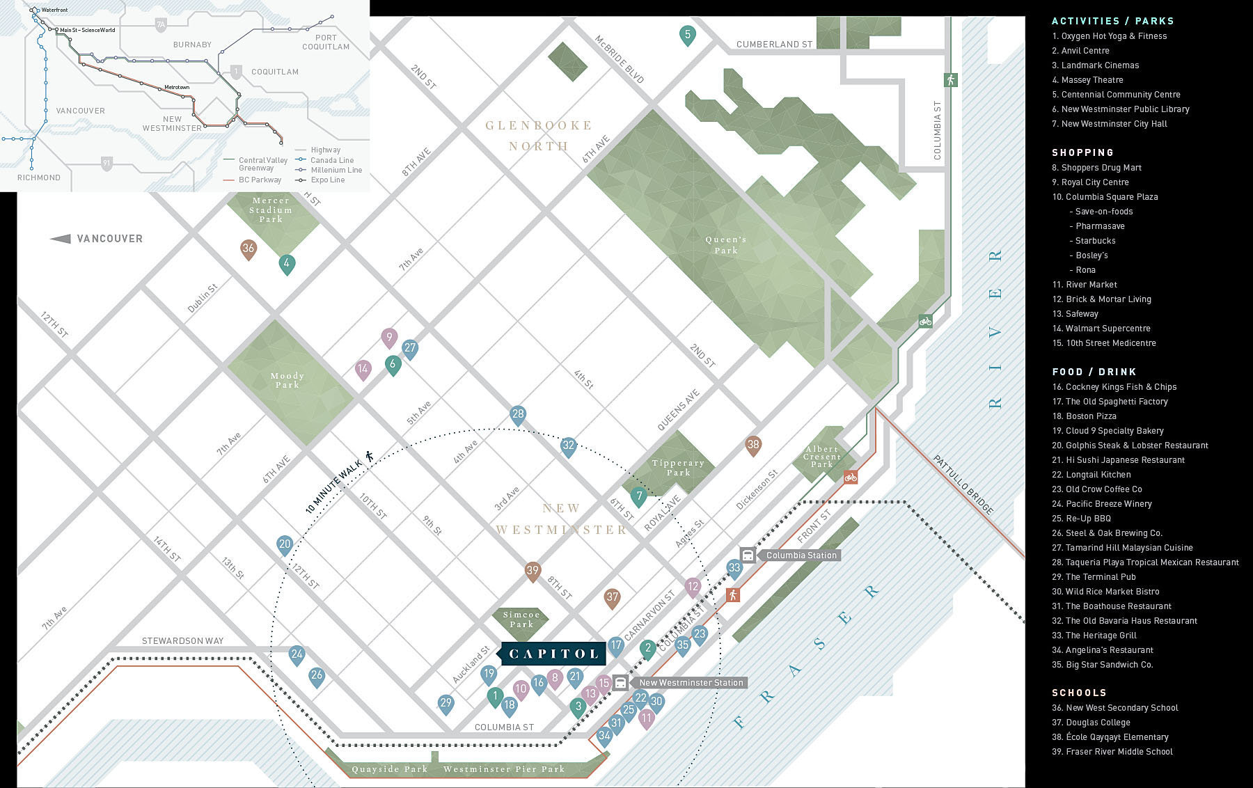 Capitol location map 1