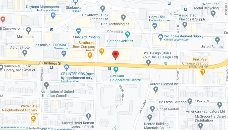 The Balantyne at Strathcona Village location map 2