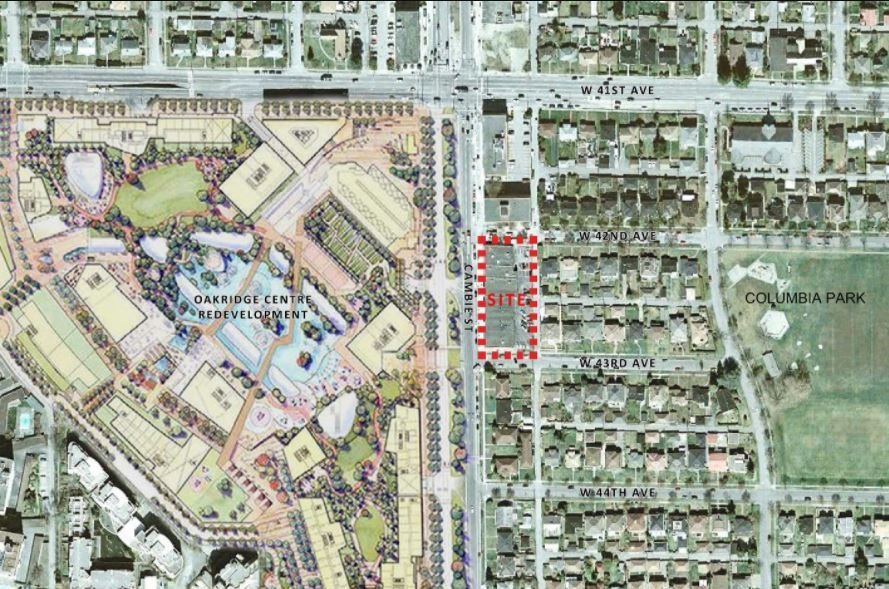 Oakridge location map 1