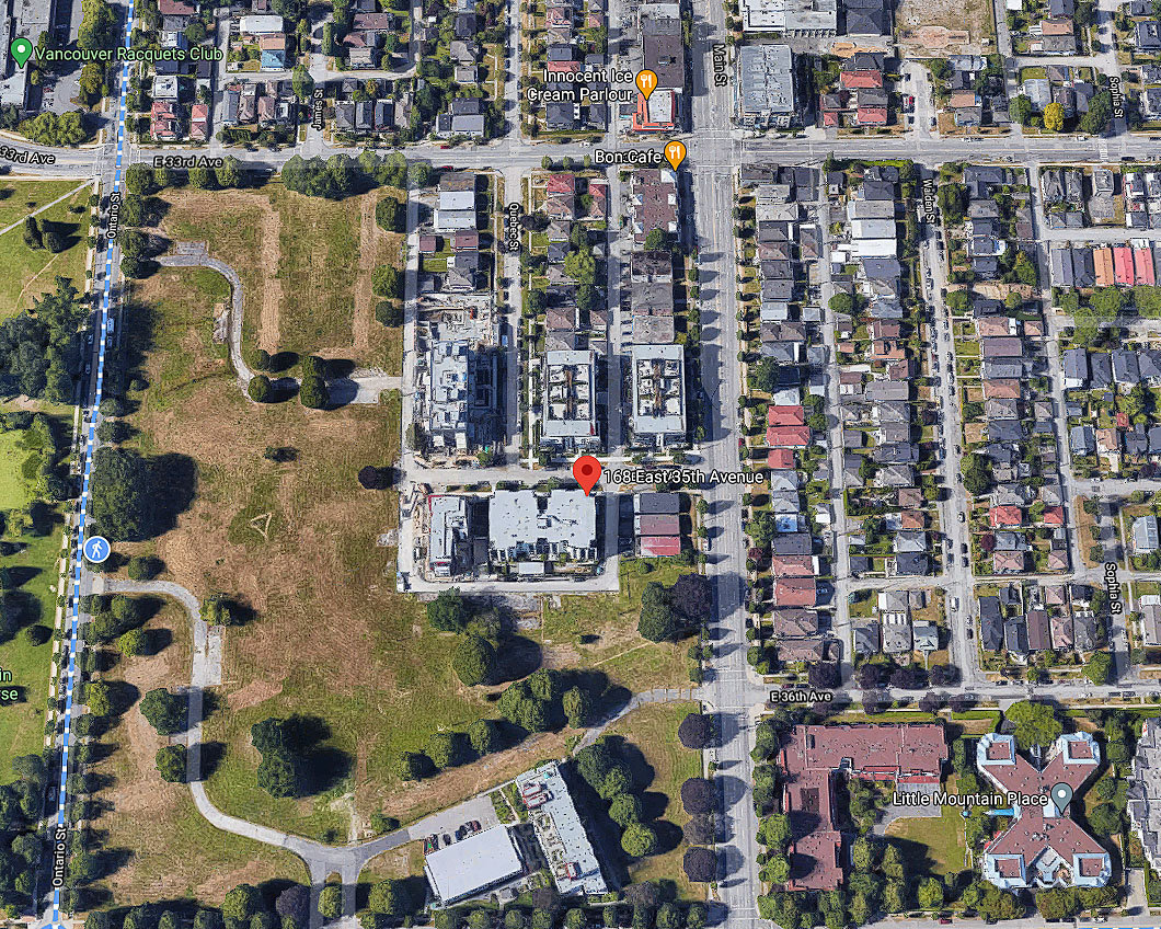 James walk location map 2
