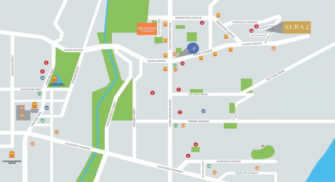 Aura 2 location map 2
