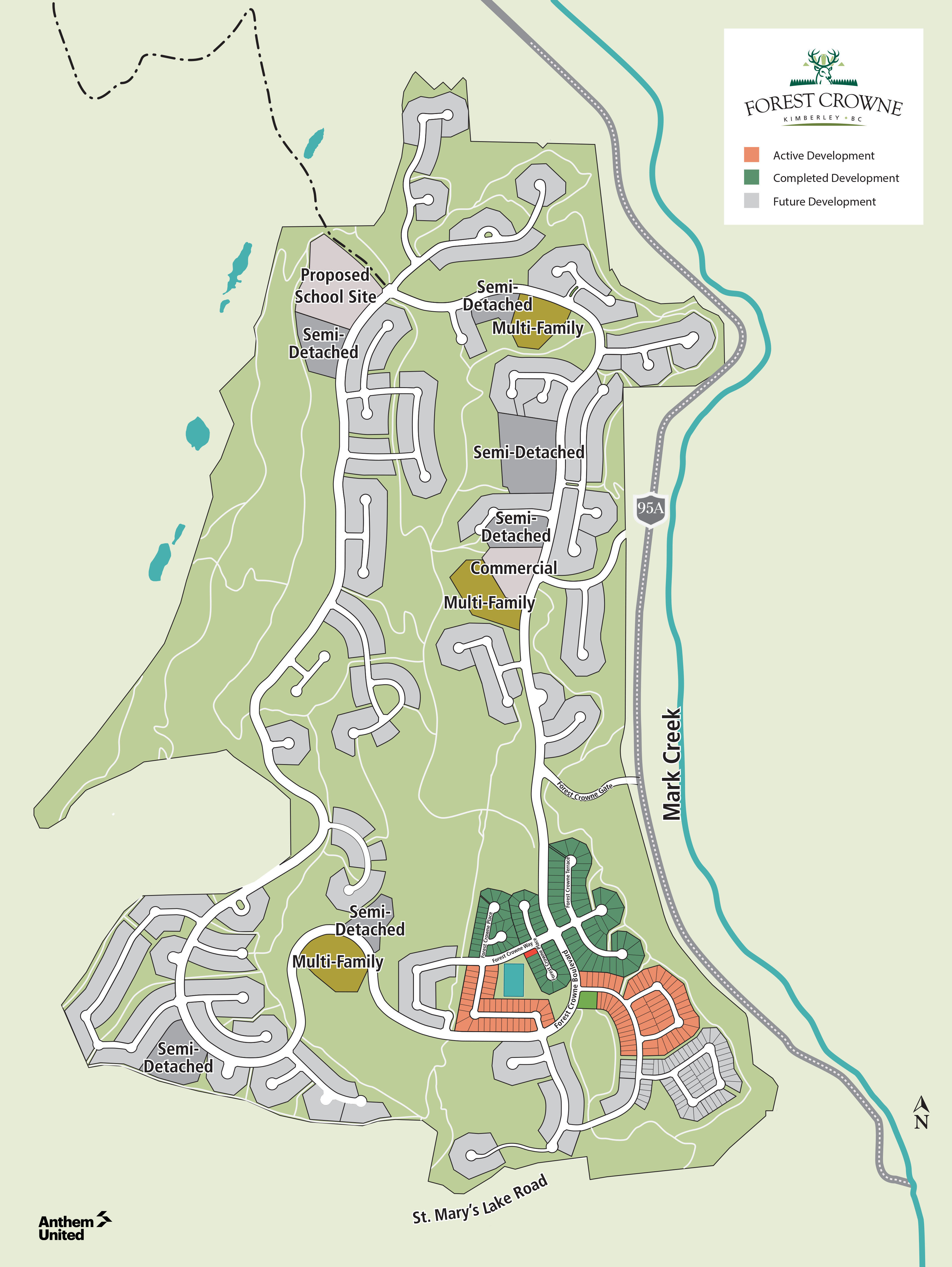 Forest Crowne location map 1