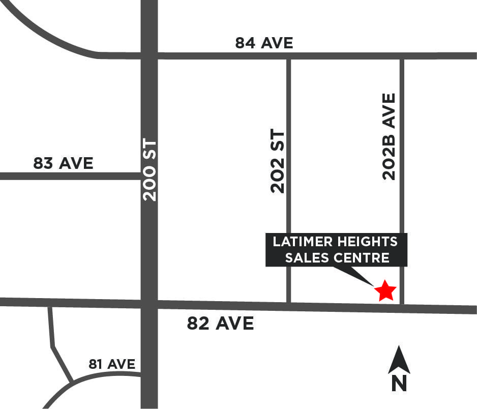 Latimer Heights - Parkside Townhomes location map 2