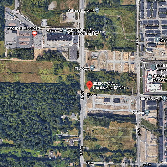 The Wex location map 2
