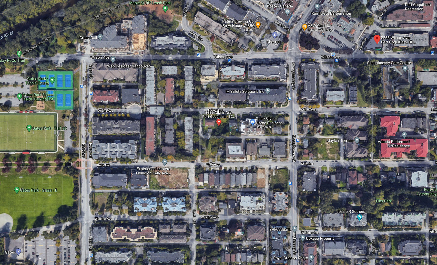 Parc East location map 1