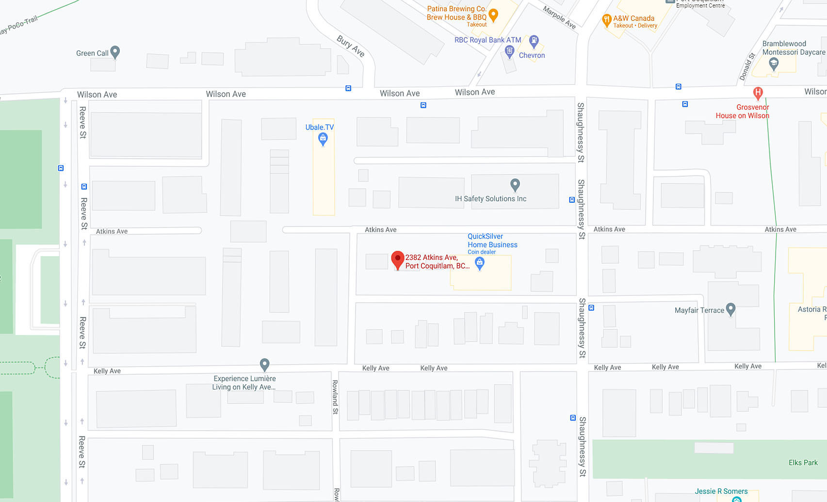 Parc East location map 2