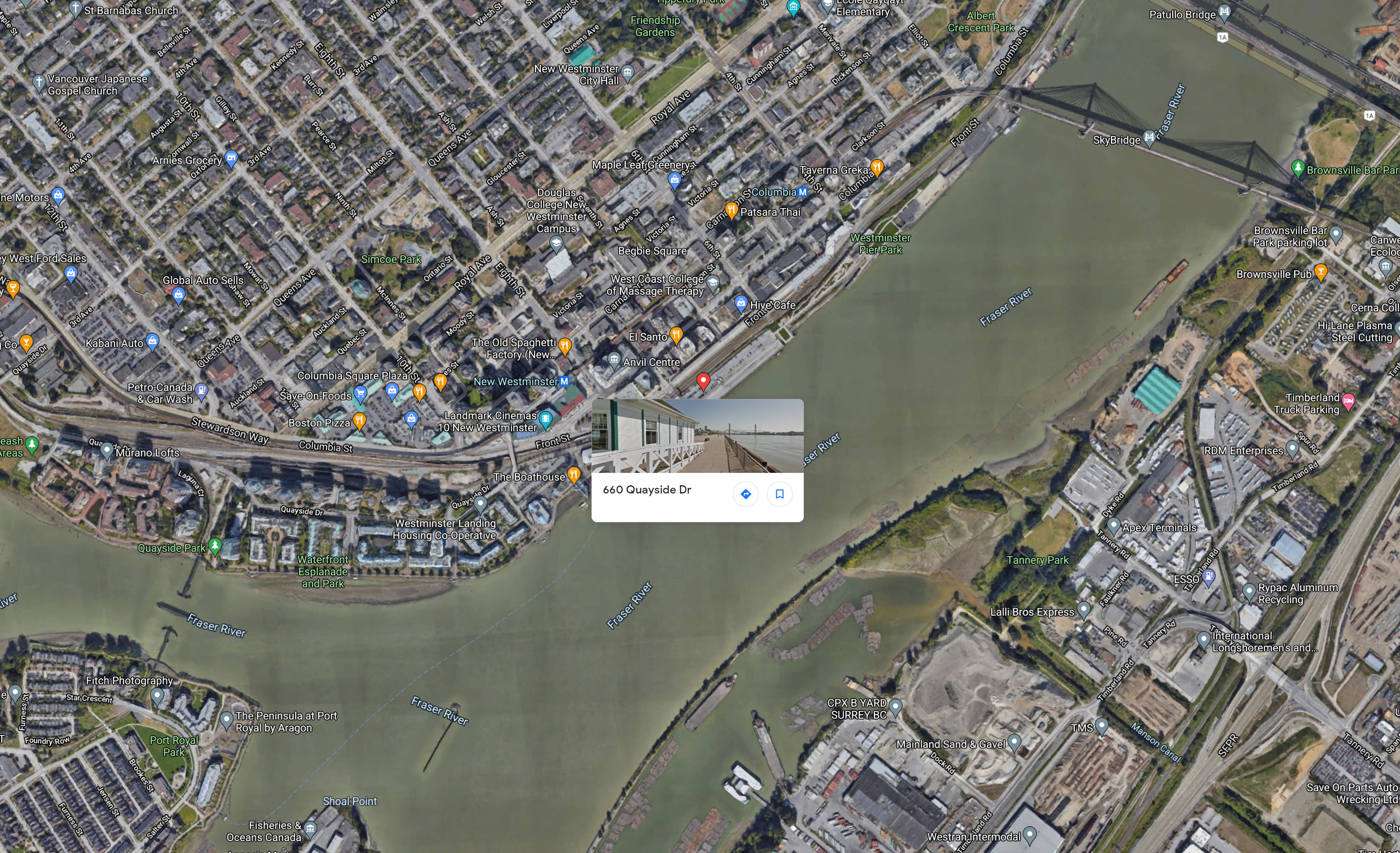 Pier West (Tower I - West Tower) location map 3