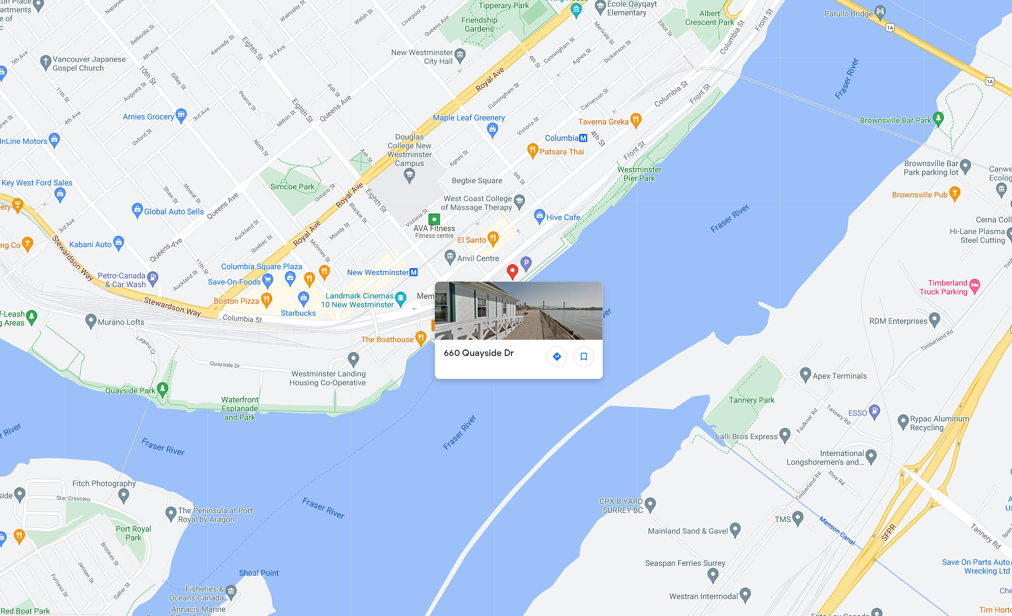 Pier West (Tower I - West Tower) location map 4