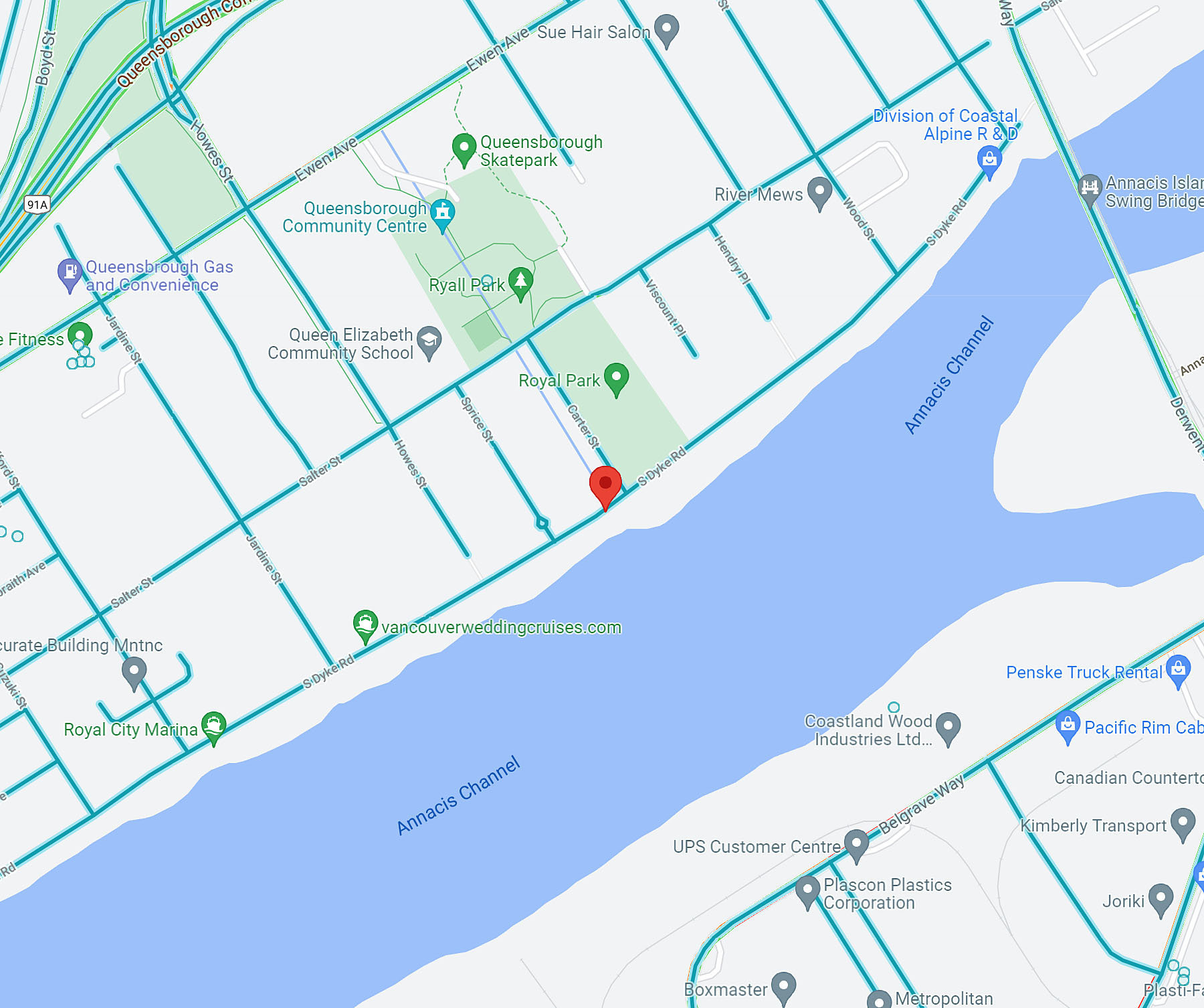 Channel location map 2