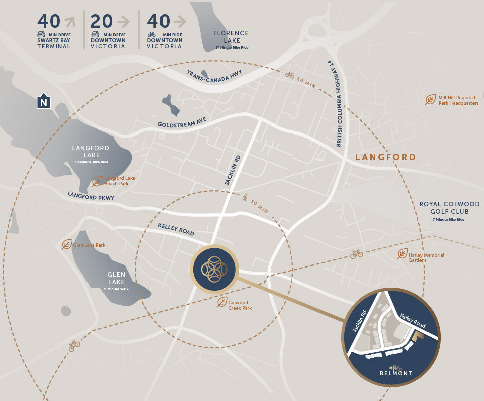 Reunion at Belmont location map 1
