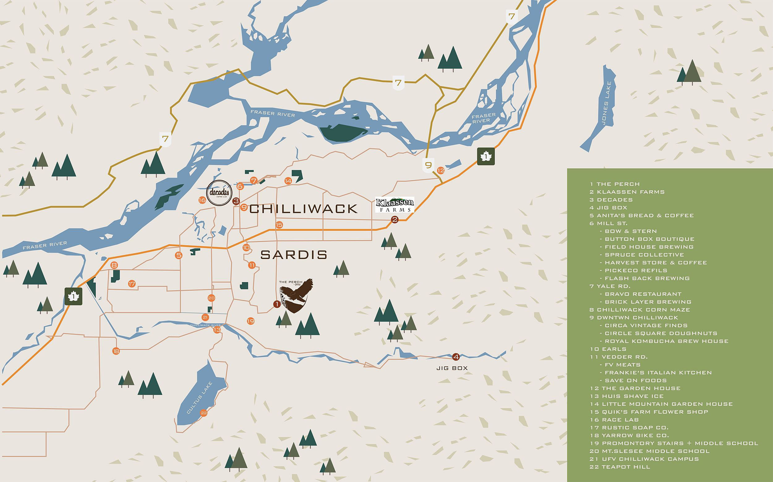 The Perch at Jinkerson Vistas location map 1