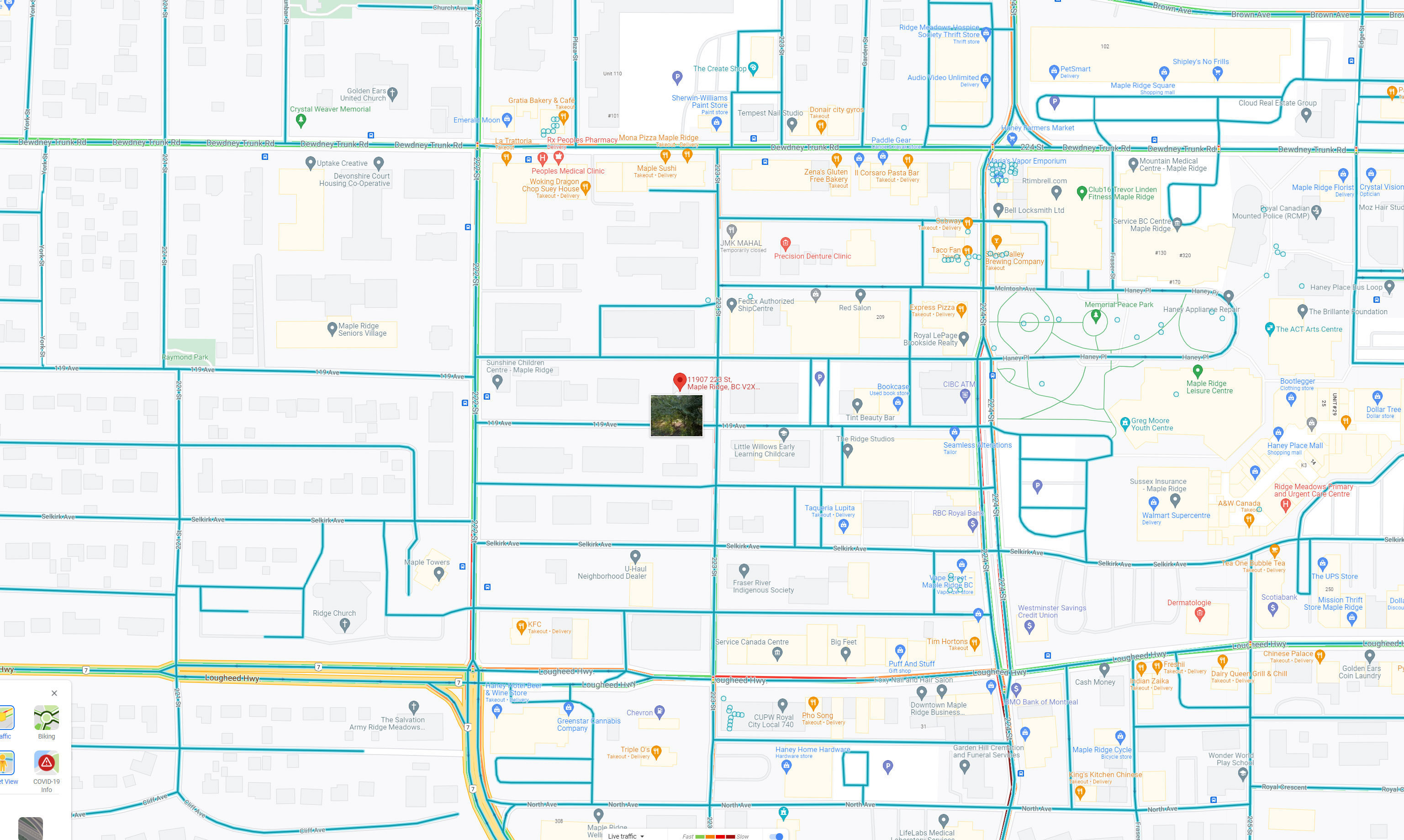 Thomas West Haney location map 2