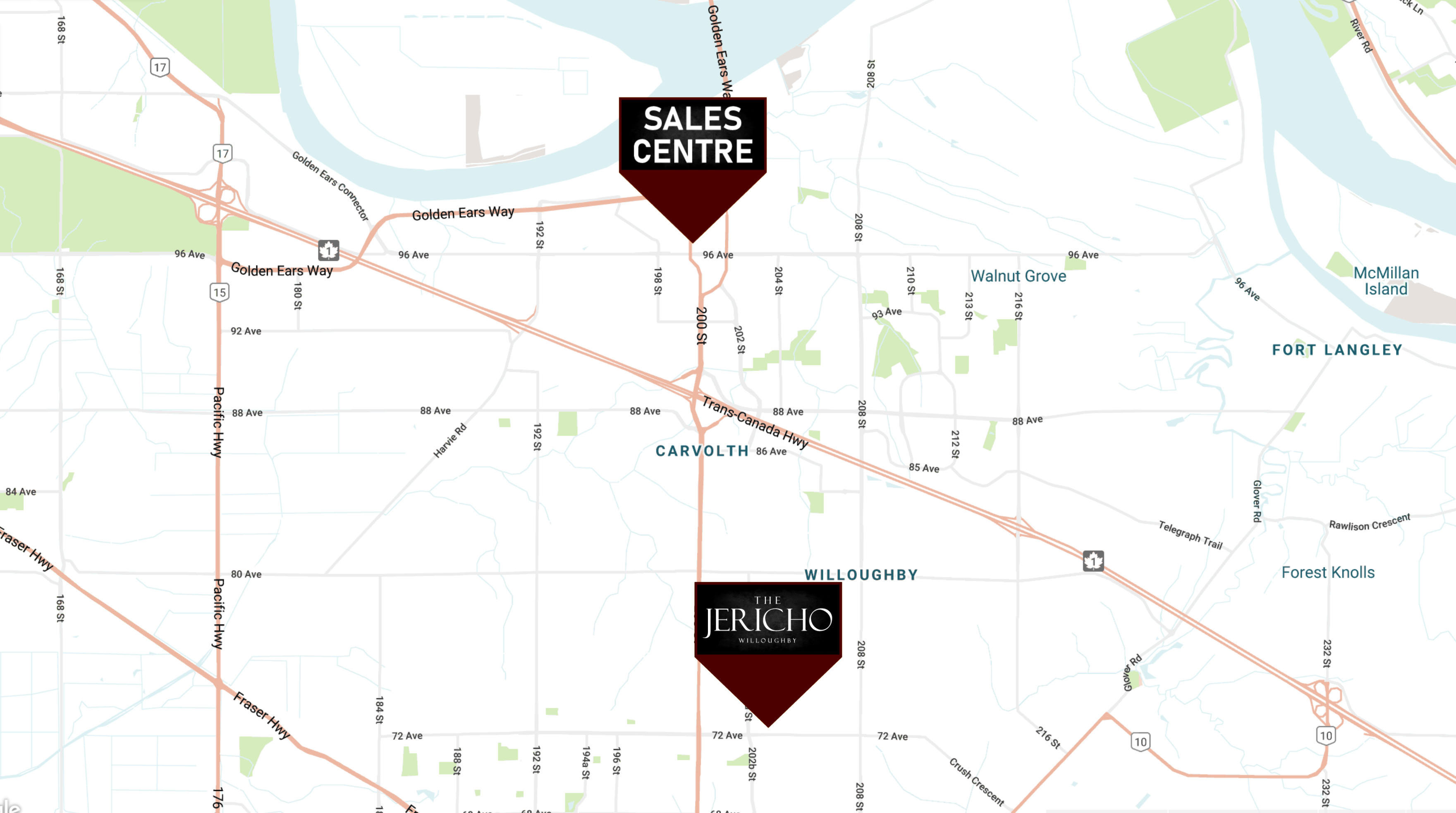 The Jericho location map 1