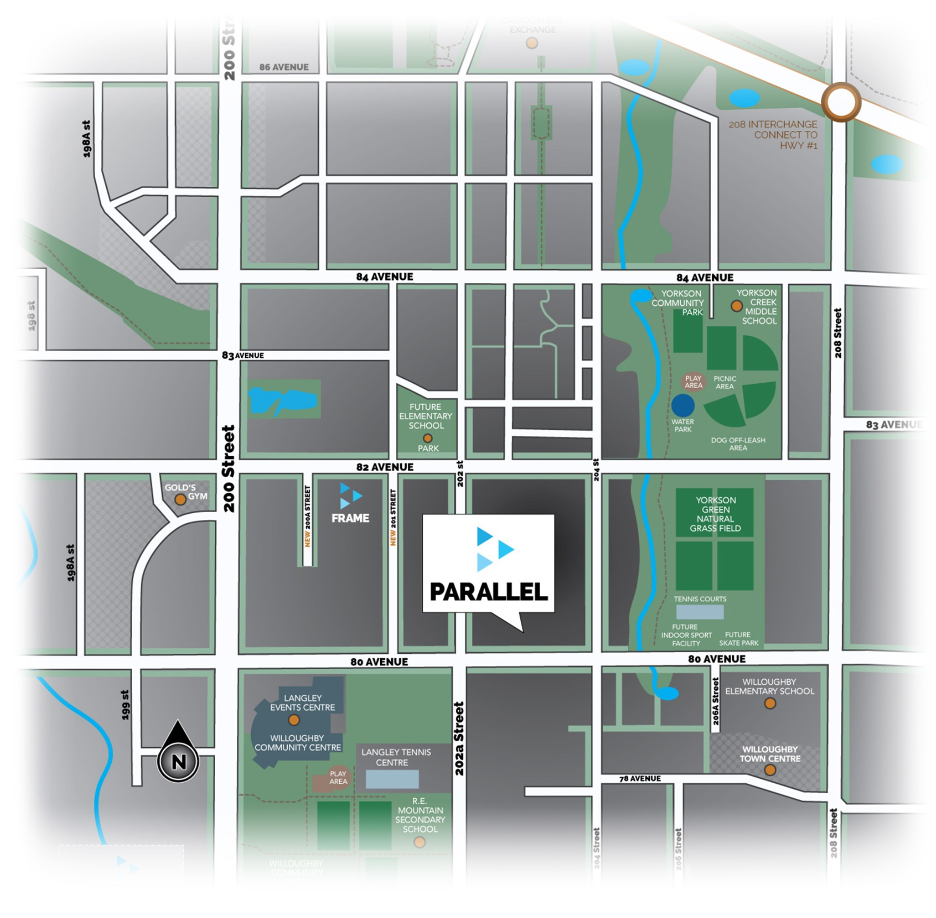 Parallel location map 2