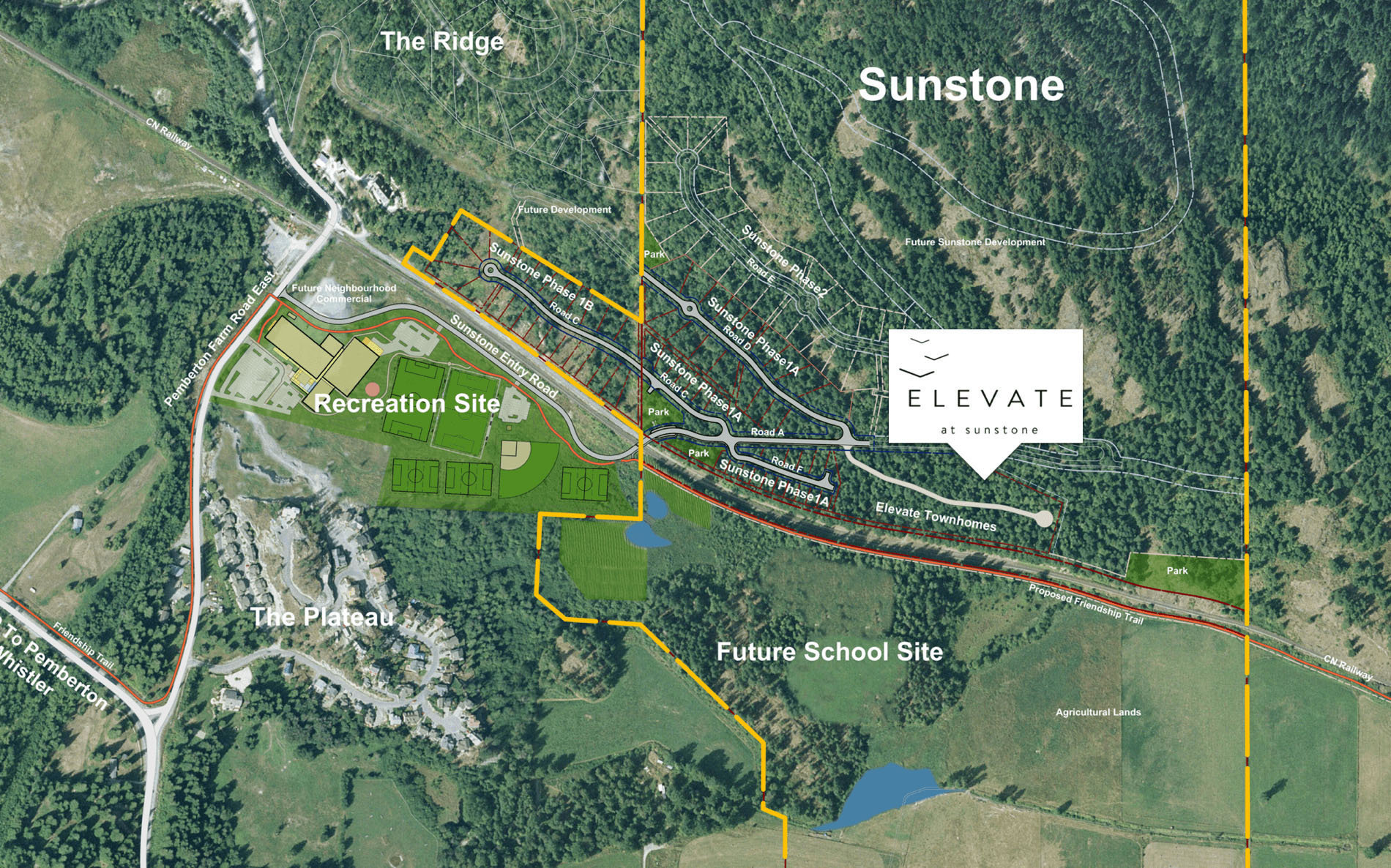 Elevate at Sunstone location map 3