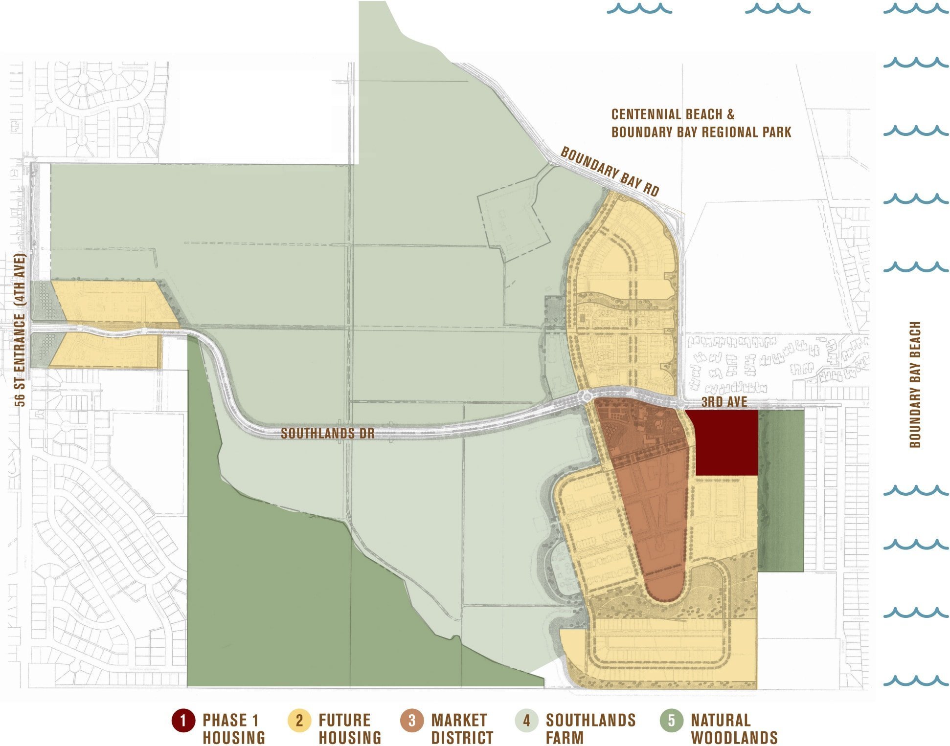 Southlands - Estate Cottages location map 1