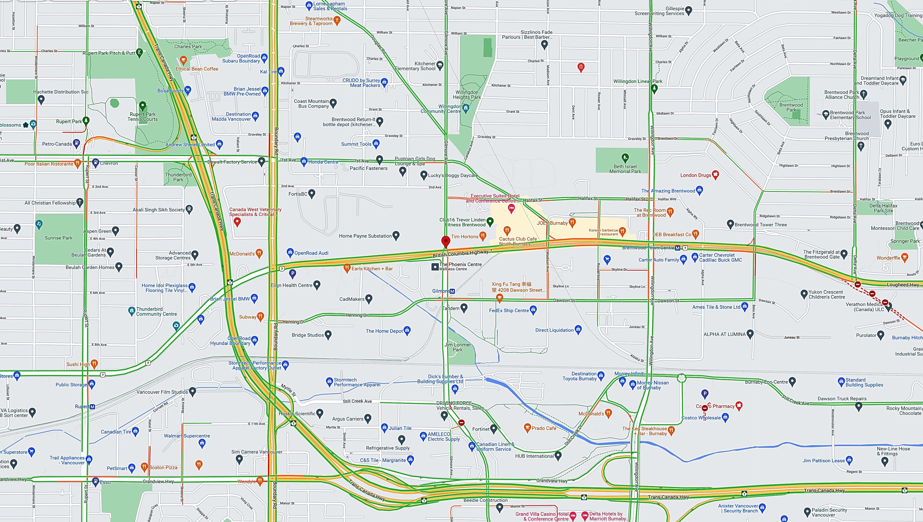 Gilmore Place location map 2
