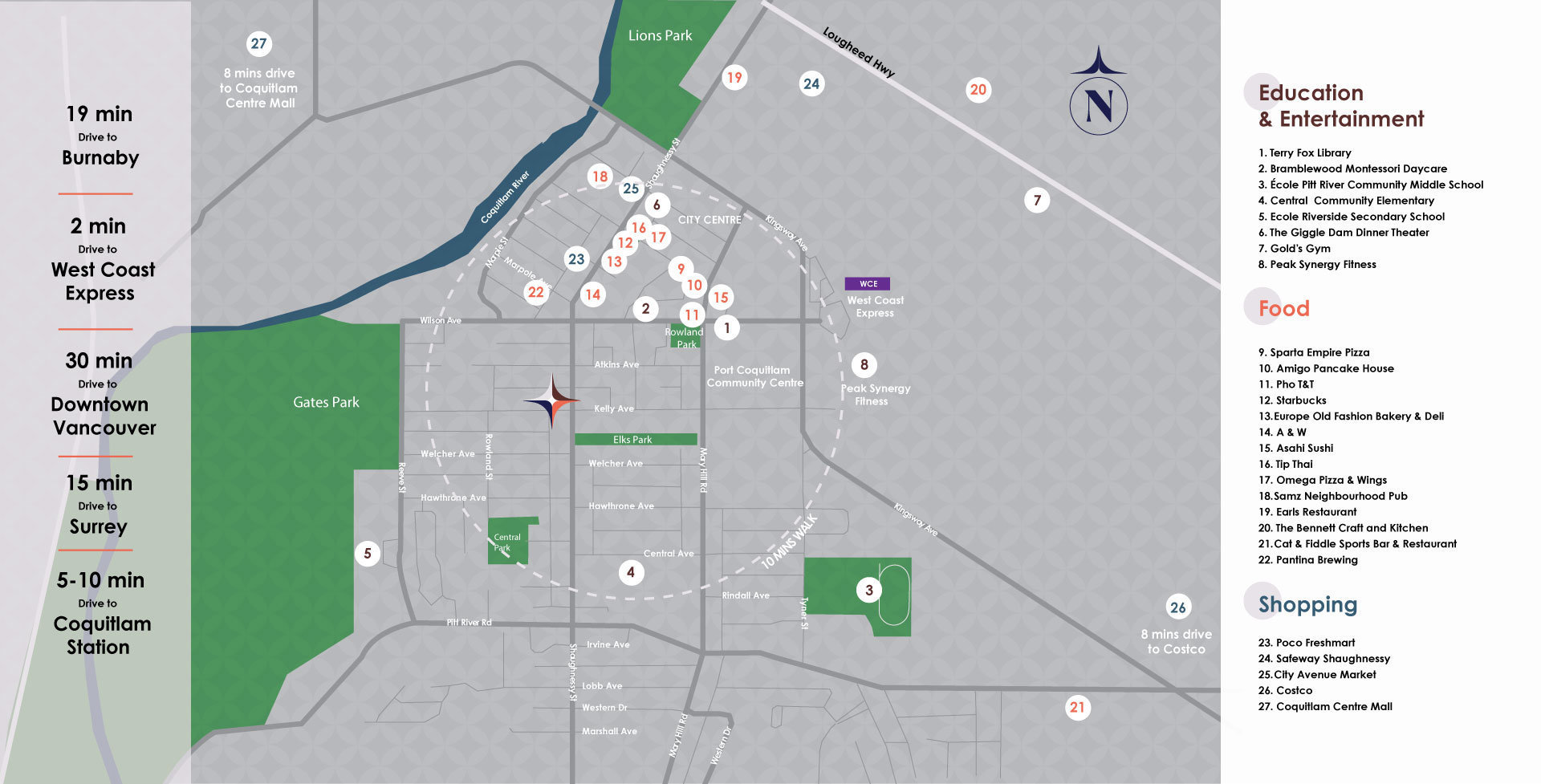 Estella location map 1