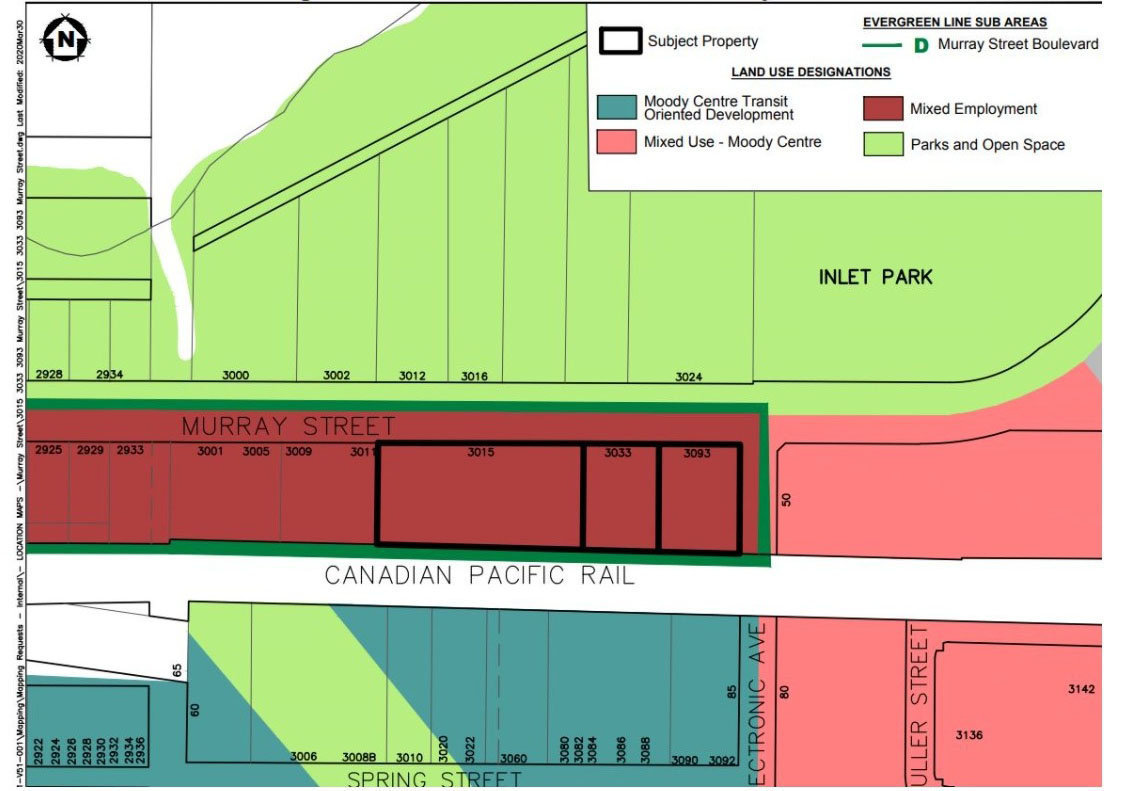Moody Yards location map 1