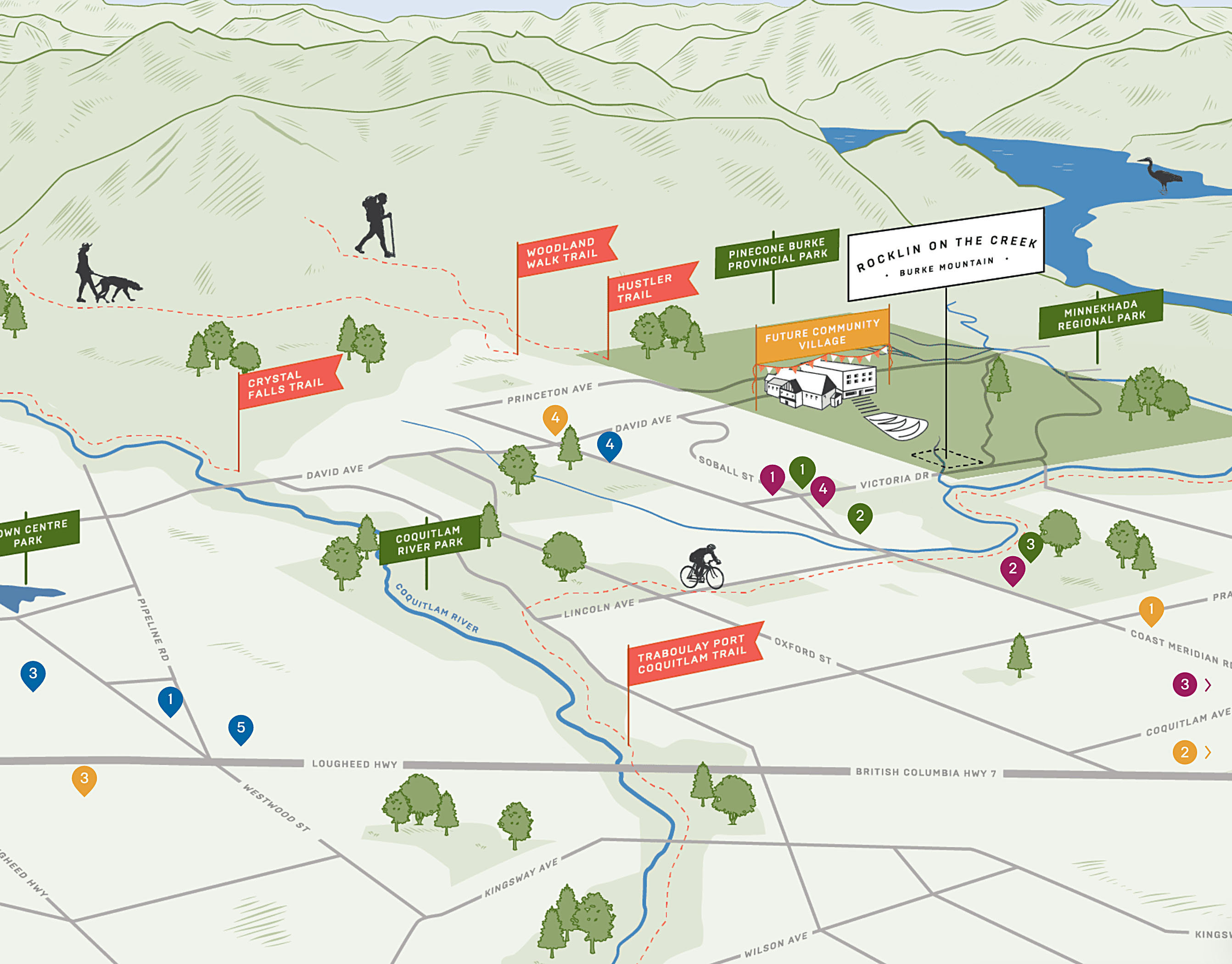 Rocklin on the Creek location map 2