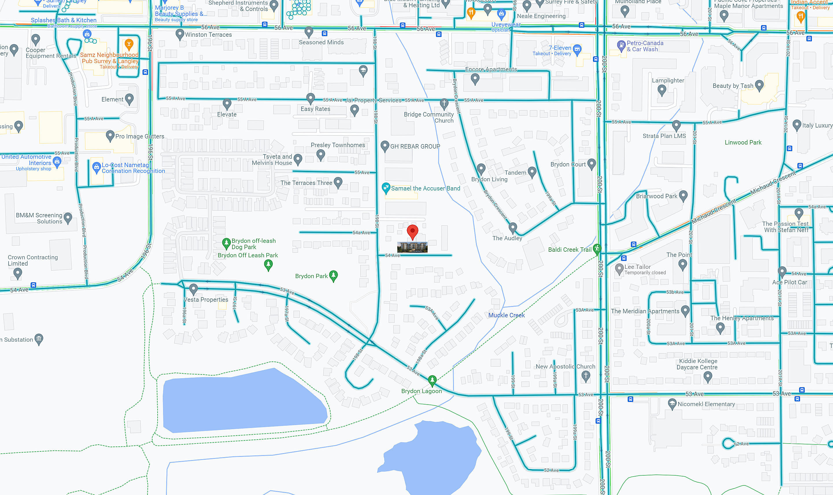 Forme on 54th location map 2