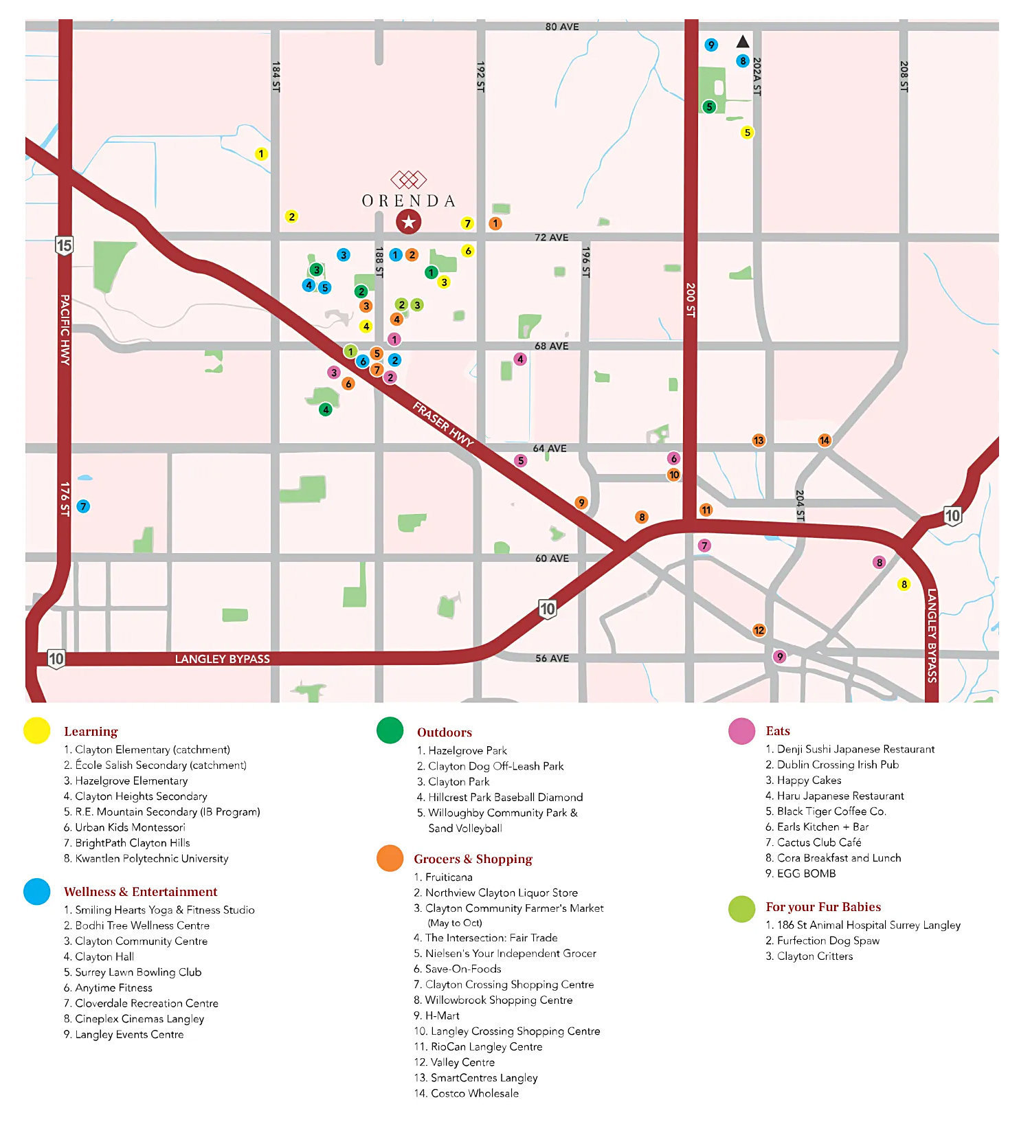 Orenda location map 2