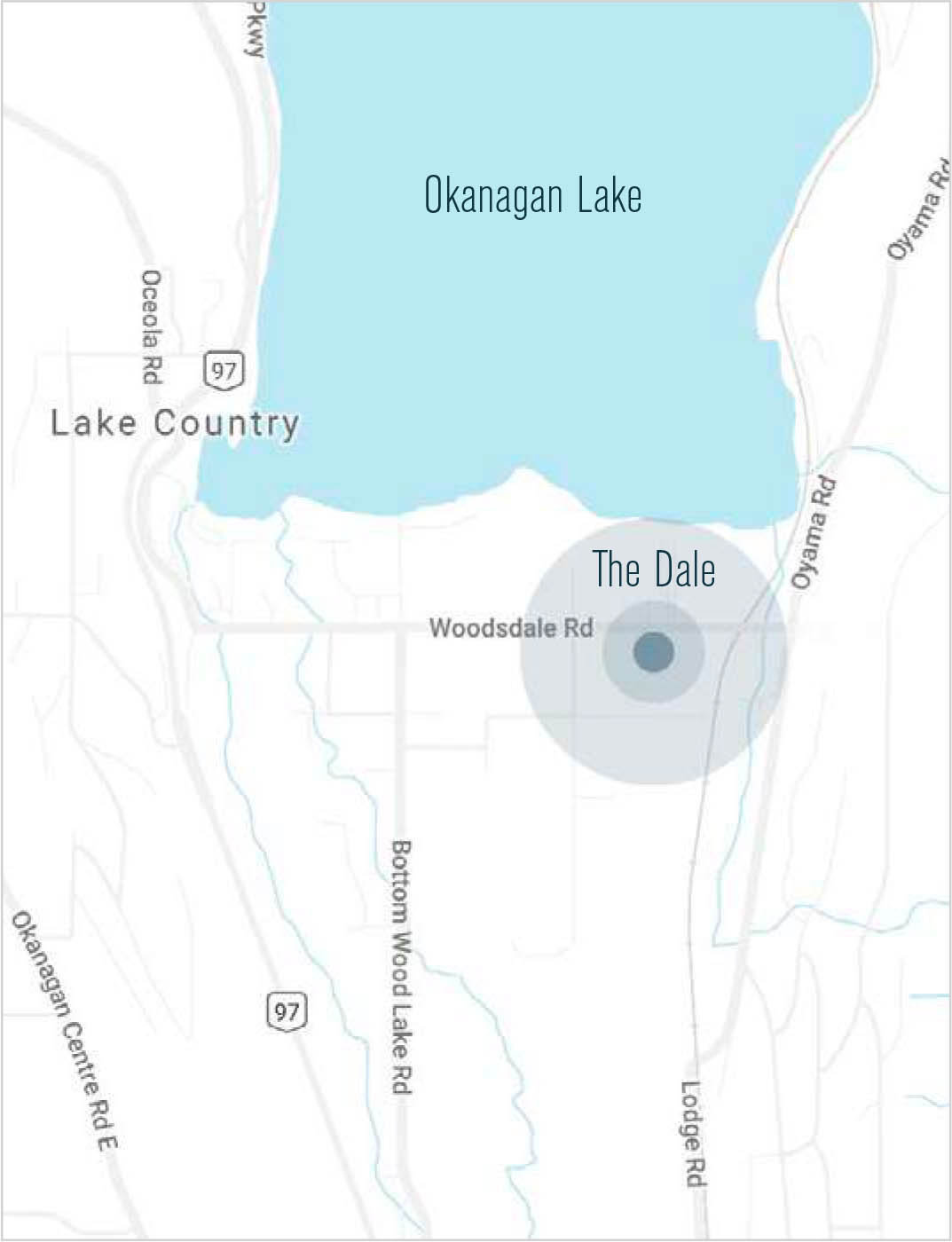 The Dale Trailside Commons location map 1